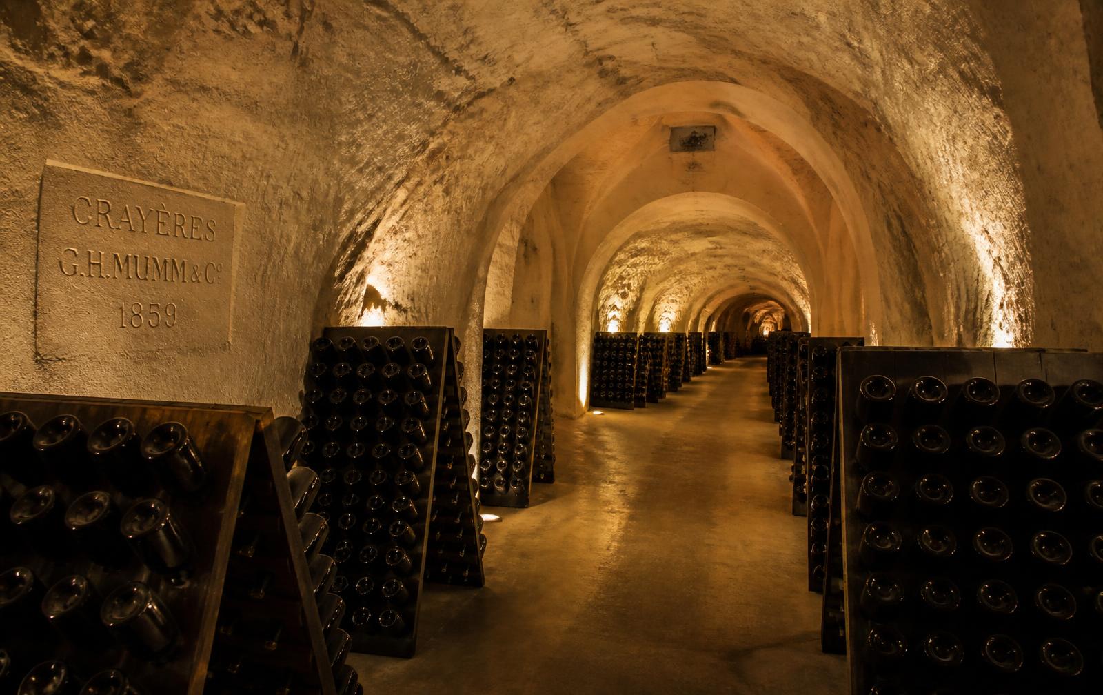 Candlelit chalk cellar